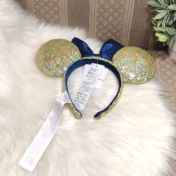 NWT Disney 50th Anniversary Sequins Mouse Ears - Picture 6 of 12